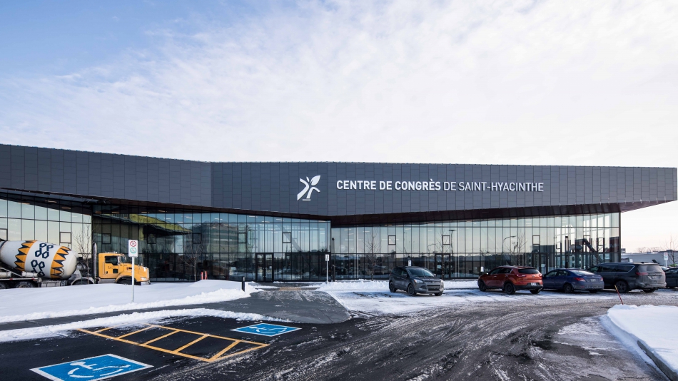 Livraison du Centre des congrès de Saint-Hyacinthe