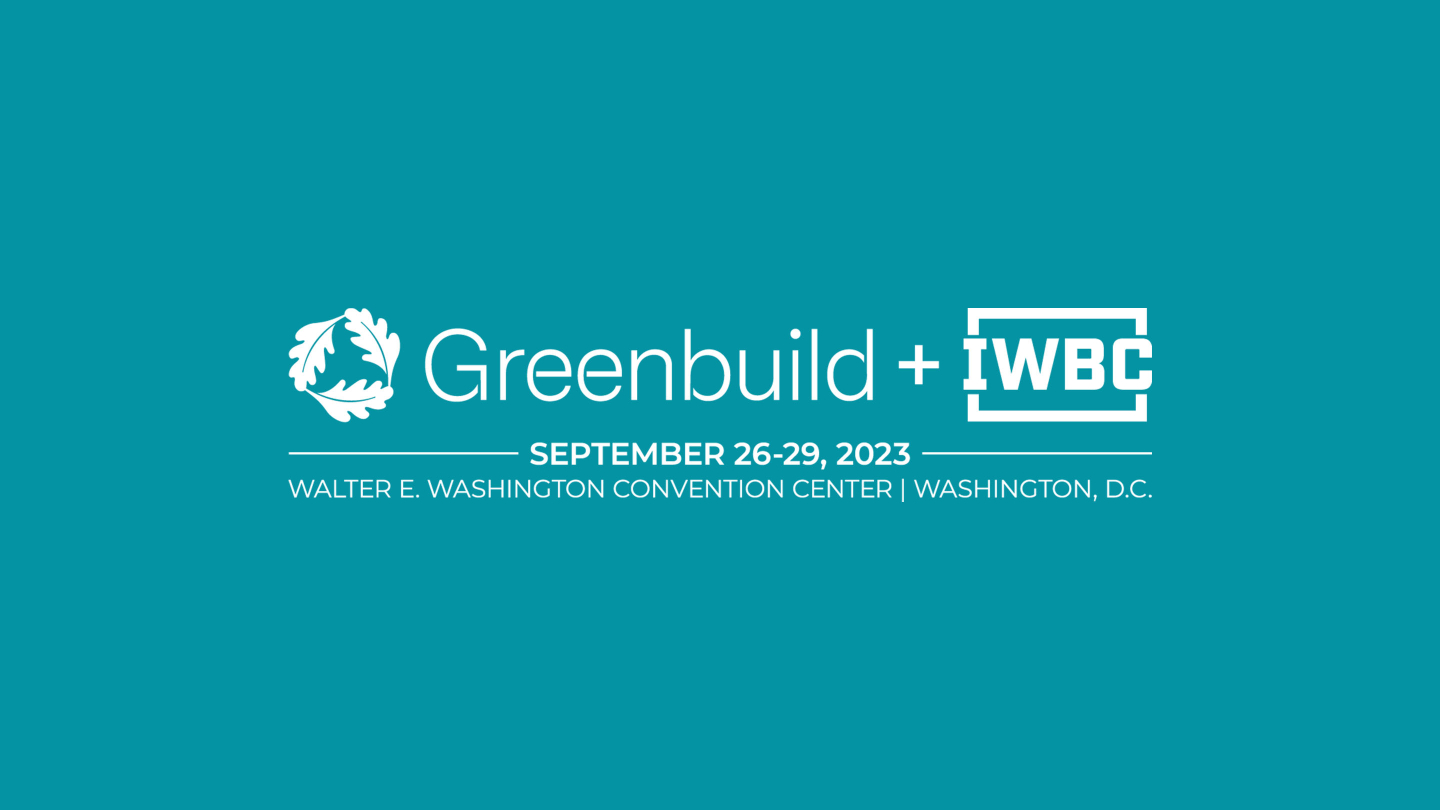 NEUF à la conférence Greenbuild 2023