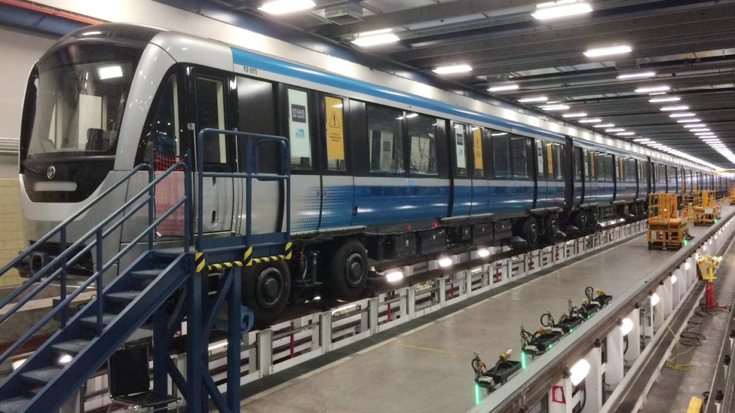 A state-of-the-art garage for Azur trains