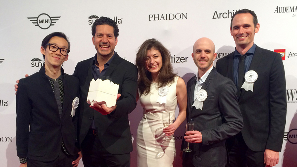 L'architecture du nouveau CHUM sur le tapis rouge à New York