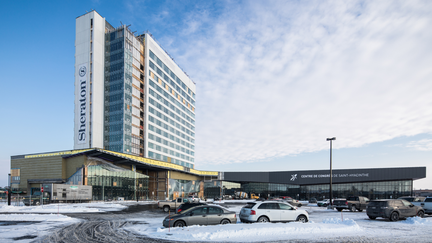 Sheraton Hotel in Saint-Hyacinthe is now open!